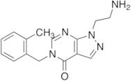 1-(2-aminoethyl)-5-(2-methylbenzyl)-1,5-dihydro-4h-pyrazolo[3,4-d]pyrimidin-4-one