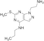 1-(2-aminoethyl)-6-(methylthio)-n-propyl-1h-pyrazolo[3,4-d]pyrimidin-4-amine
