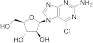 (2R,3S,4S,5R)-2-(2-Amino-6-chloro-7H-purin-7-yl)-5-(hydroxymethyl)tetrahydrofuran-3,4-diol