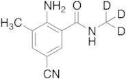 2-amino-5-cyano-3-methyl-N-(methyl-d3)-Benzamide