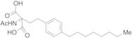 2-Acetamido-2-(4-octylphenethyl)malonic Acid