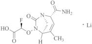 (2R)-2-[[(1R,2S,5R)-2-(Aminocarbonyl)-4-methyl-7-oxo-1,6-diazabicyclo[3.2.1]oct-3-en-6-yl]oxy]-2-f…