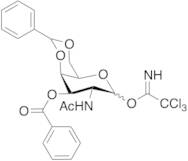 2-(Acetylamino)-2-deoxy-3-O-benzoyl-4,6-O-benzylidene-D-galactopyranose Trichloroacetimidate