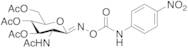 O-(2-Acetamido-2-deoxy-3,4,6-tri-o-acetyl-D-glucopyranosylidene)amino N-(4-nitrophenyl)carbamate