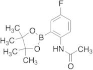 2-Acetamido-5-fluorophenylboronic Acid Pinacol Ester