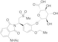 (2S,3S,4S,5R,6S)-6-(5-((R)-1-(4-Acetamido-1,3-dioxoisoindolin-2-yl)-2-(methylsulfonyl)ethyl)-2-eth…