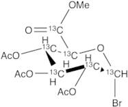 Acetobromo-alpha-D-glucuronic Acid-13C6 Methyl Ester