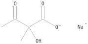 2-Hydroxy-2-methyl-3-oxo-butanoic Acid Sodium Salt