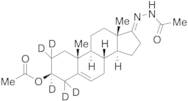 3β-Acetoxyandrost-5-en-17-one Acetylhydrazone-d5