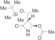 (3R,4R)-4-Acetoxy-3-[(R)-1-(tert-butyldimethylsilyloxy)ethyl]-2-azetidinone