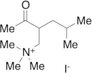 (2-Acetyl-4-methylpentyl)trimethylammonium Iodide