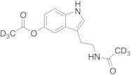 N-[2-[5-(Acetyloxy)-1H-indol-3-yl]ethyl]acetamide-D6