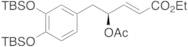 (2E,4S)-4-(Acetyloxy)-5-[3,4-bis[[(1,1-dimethylethyl)dimethylsilyl]oxy]phenyl]-2-pentenoic Acid