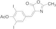 4-[[4-(Acetyloxy)-3,5-diiodophenyl]methylene]-2-methyl-5(4H)-oxazolone (E/Z Mixture)