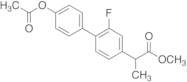 2-(4’-Acetoxy-2-fluoro-biphenyl-4-yl)-propionic Acid Methyl Ester