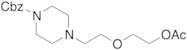 4-(2-(2-Acetoxyethoxy)ethyl)piperazine-1-carboxylic Acid Benzyl Ester