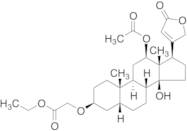 (3β,5β,12β)-12-(Acetyloxy)-3-(2-ethoxy-2-oxoethoxy)-14-hydroxycard-20(22)-enolide