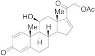 21-Acetoxy-11b-hydroxypregna-1,4,16-triene-3,20-dione