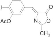 4-(4-Acetoxy-3-iodobenzal)-2-methyl-5-oxazolone