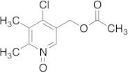 5-Acetoxymethyl-2,3-dimethyl-4-chloropyridine N-oxide