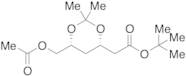 (4S,6R)-6-(Acetoxymethyl)-2,2-dimethyl-1,3-dioxane-4-acetic Acid tert-Butyl Ester