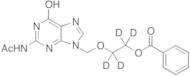 N2-Acetyl Acyclovir Benzoate-d4