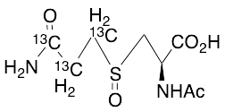 N-Acetyl-3-[(3-amino-3-oxopropyl)sulfinyl]-L-alanine-13C3