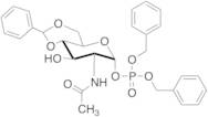 2-(Acetylamino)-2-deoxy-4,6-O-(phenylmethylene)-a-D-glucopyranose 1-[Bis(phenylmethyl) Phosphate]