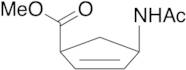 (1R,4S)-rel-4-(Acetylamino)-2-cyclopentene-1-carboxylic Acid Methyl Ester