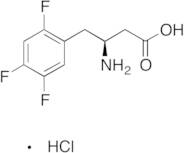 (S)-3-Amino-4-(2,4,5-trifluorophenyl)butanoic Acid Hydrochloride