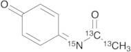 N-Acetyl-4-benzoquinone Imine-13C2,15N