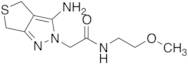 2-(3-amino-4h-thieno[3,4-c]pyrazol-2(6h)-yl)-n-(2-methoxyethyl)acetamide