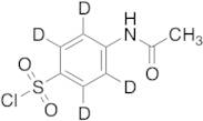 4-Acetamidobenzene-d4-sulfonyl Chloride