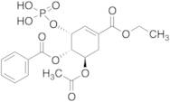 (1S,2R,6R)-6-Acetoxy-4-(ethoxycarbonyl)-2-(phosphonooxy)cyclohex-3-en-1-yl Benzoate