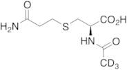 N-Acetyl-S-(carbamoylethyl)-L-cysteine-d3