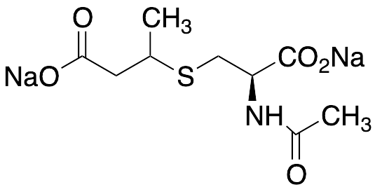 N-Acetyl-S-(3-carboxy-2-propyl)-L-cysteine Disodium Salt (Mixture of Diastereomers)