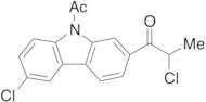 9-Acetyl-6-chloro-2-(2-chloro-1-oxopropyl)-9H-carbazole