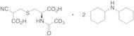 N-Acetyl-S-(2-cyanocarboxyethyl)-L-cysteine-d3 Bis(dicyclohexylamine) Salt