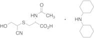 N-Acetyl-S-(1-cyano-2-hydroxyethyl)-L-cysteine Dicyclohexylamine Salt (Mixture of Diastereomers)