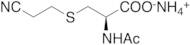 N-Acetyl-S-(2-cyanoethyl)-L-cysteine Ammonium Salt