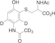 rac-Acetaminophen Mercapturate-d5 (Major)