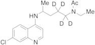 N-Acetyl Desethyl Chloroquine-d4