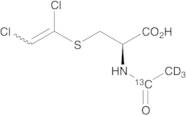 N-Acetyl-S-(1,2-dichloroethenyl)-L-cysteine-13C,d3