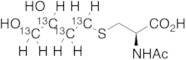 N-Acetyl-S-(3,4-dihydroxybutyl)-L-cysteine-13C4 (Mixture of Diastereomers)