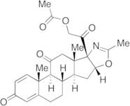 (16b)-21-(Acetyloxy)-2'-methyl-5'H-Pregna-1,4-dieno[17,16-d]oxazole-3,11,20-trione
