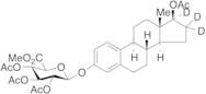 17Beta-Acetyl-estradiol-d3 3-(Tri-O-acetyl-Beta-D-glucuronic Acid Methyl Ester)