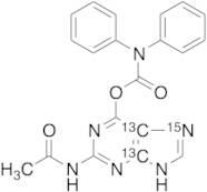 N2-Acetyl-O6-diphenylcarbamoylguanine-13C2,15N