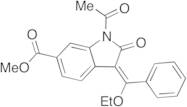 (3E)-1-Acetyl-3-(ethoxyphenylmethylene)-2,3-dihydro-2-oxo-1H-indole-6-carboxylic Acid Methyl Ester