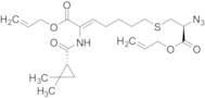 Allyloxy-2-azido-3-oxopropyl)thio Cilastatin Derivative