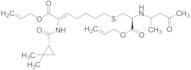 Allyloxy-3-oxo-2-((4-oxopentan-2-yl)amino)propyl)thio Cilastatin Derivative